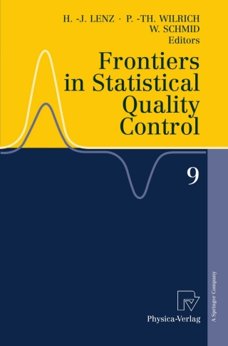 Cover image: Frontiers in Statistical Quality Control 9 1st edition 9783790823806