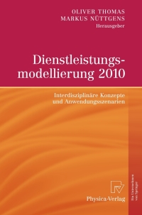 Cover image: Dienstleistungsmodellierung 2010 1st edition 9783790826203