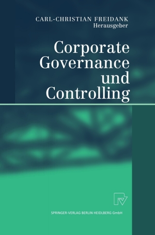 Cover image: Corporate Governance und Controlling 1st edition 9783790802313