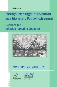 Cover image: Foreign Exchange Intervention as a Monetary Policy Instrument 9783790801286