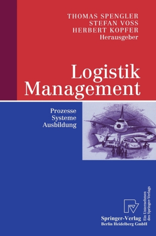 Imagen de portada: Logistik Management 1st edition 9783790801217