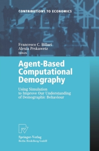 Imagen de portada: Agent-Based Computational Demography 1st edition 9783790815504