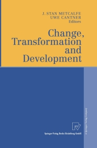 Omslagafbeelding: Change, Transformation and Development 1st edition 9783790815450