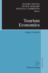 Imagen de portada: Tourism Economics 9783790827248