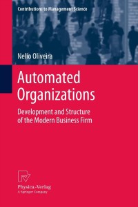 Cover image: Automated Organizations 9783790828382