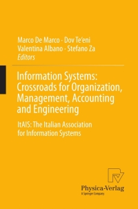 Cover image: Information Systems: Crossroads for Organization, Management, Accounting and Engineering 9783790827880