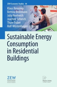 表紙画像: Sustainable Energy Consumption in Residential Buildings 9783790828481
