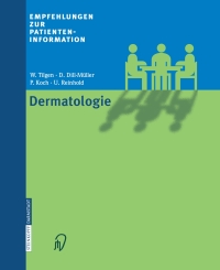 Cover image: Empfehlungen zur Patienteninformation Dermatologie 9783798513020
