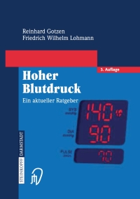 صورة الغلاف: Hoher Blutdruck 3rd edition 9783798514805