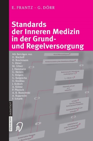 Omslagafbeelding: Standards der Inneren Medizin in der Grund- und Regelversorgung 9783798515024