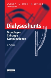 Cover image: Dialyseshunts 2nd edition 9783798515710