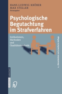 Cover image: Psychologische Begutachtung im Strafverfahren 2nd edition 9783798515086