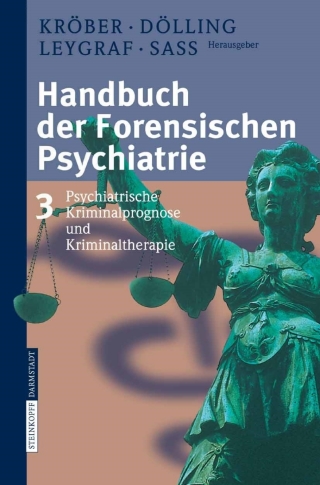 Cover image: Handbuch der forensischen Psychiatrie 1st edition 9783798514423