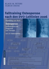 Cover image: Falltraining Osteoporose nach den DVO-Leitlinien 2006 9783798516571