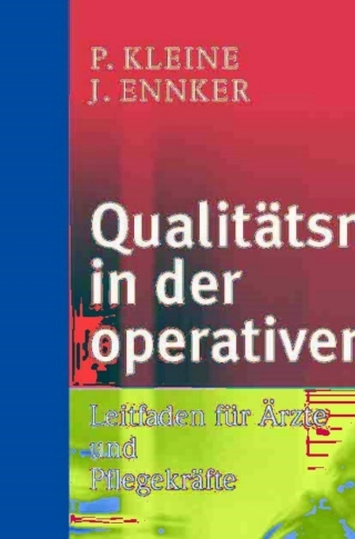 Cover image: Qualitätsmanagement in der operativen Medizin 9783798517721