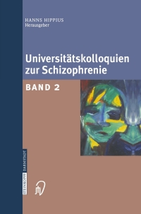 Cover image: Universitätskolloquien zur Schizophrenie 1st edition 9783798514867