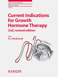Cover image: Current Indications for Growth Hormone Therapy 9783805591942