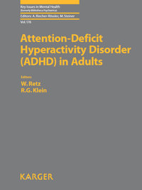 Cover image: Attention-Deficit Hyperactivity Disorder (ADHD) in Adults 9783805592376