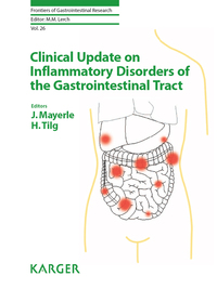 Cover image: Clinical Update on Inflammatory Disorders of the Gastrointestinal Tract 9783805592949