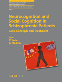 Titelbild: Neurocognition and Social Cognition in Schizophrenia Patients 9783805593380
