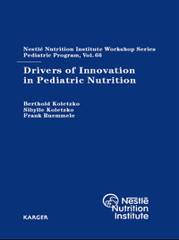Omslagafbeelding: Drivers of Innovation in Pediatric Nutrition 9783805594547