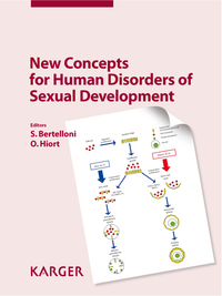 Titelbild: New Concepts for Human Disorders of Sexual Development 9783805595681