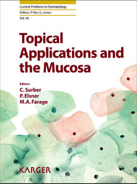Omslagafbeelding: Topical Applications and the Mucosa 9783805596152