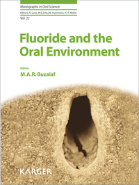 表紙画像: Fluoride and the Oral Environment 9783805596589