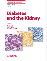 Cover image: Diabetes and the Kidney 9783805597425