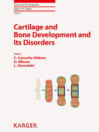 صورة الغلاف: Cartilage and Bone Development and Its Disorders 9783805597920