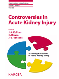 Imagen de portada: Controversies in Acute Kidney Injury 9783805598101