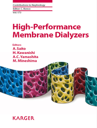 Omslagafbeelding: High-Performance Membrane Dialyzers 9783805598125