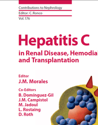 Cover image: Hepatitis C in Renal Disease, Hemodialysis and Transplantation 9783805598200