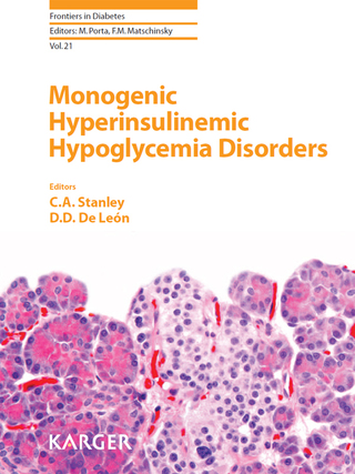 Immagine di copertina: Monogenic Hyperinsulinemic Hypoglycemia Disorders 1st edition 9783805599436