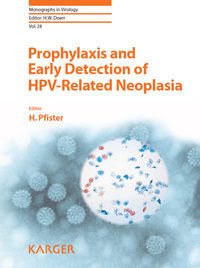 Cover image: Prophylaxis and Early Detection of HPV-Related Neoplasia 9783805599641