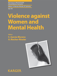 صورة الغلاف: Violence against Women and Mental Health 9783805599887