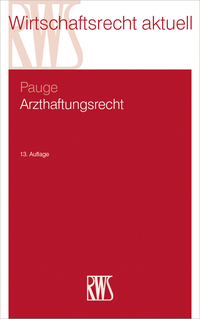 Cover image: Arzthaftungsrecht 13th edition