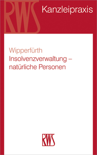 Titelbild: Insolvenzverwaltung – Natürliche Personen 1st edition