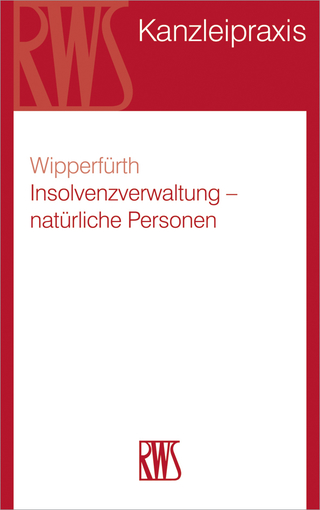 Immagine di copertina: Insolvenzverwaltung – Natürliche Personen 1st edition