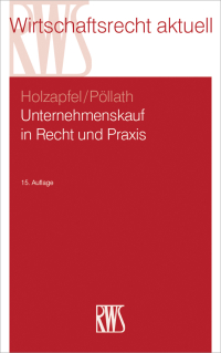 Cover image: Unternehmenskauf in Recht und Praxis 15th edition