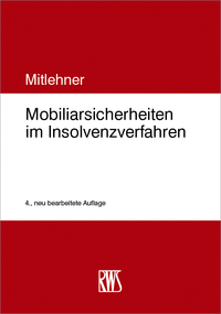 Cover image: Mobiliarsicherheiten im Insolvenzverfahren 4th edition