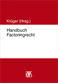 Cover image: Handbuch Factoringrecht 1st edition