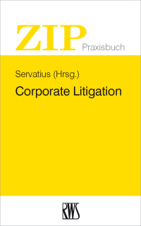 Cover image: Corporate Litigation 1st edition 9783814554952