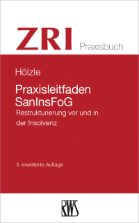 Imagen de portada: Praxisleitfaden SanInsFoG 3rd edition 9783814555102