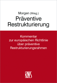 Cover image: Präventive Restrukturierung 1st edition 9783814555393