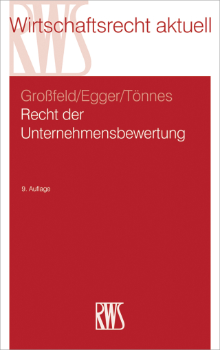 Immagine di copertina: Recht der Unternehmensbewertung 9th edition 9783814558288