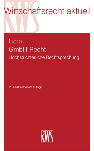Cover image: GmbH-Recht 2nd edition 9783814558325