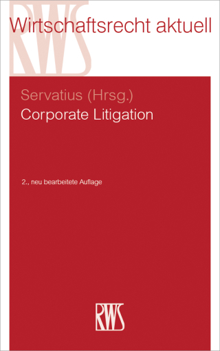 Imagen de portada: Corporate Litigation 2nd edition 9783814558448