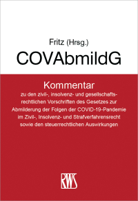 Cover image: COVAbmildG 1st edition 9783814558554