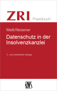 Cover image: Datenschutz in der Insolvenzkanzlei 2nd edition 9783814558608